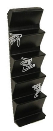 五臺(tái)階式陳列展示箱